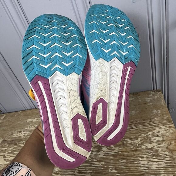 Saucony Womens Fastwitch 9 S19053-25 Multicolor Running Shoes Sneakers Size 7 - Picture 7 of 10